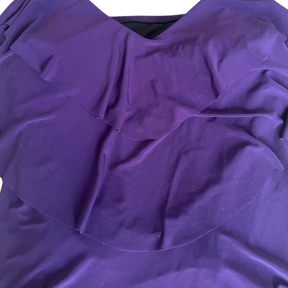 Ruffled Tier Tankini by Aqua Green - Picture 3 of 6